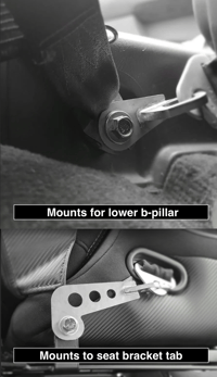 Image 5 of 1994-1997 Honda Accord - CD5, CD6, CD7 | BRAUM Racing Harness Bar