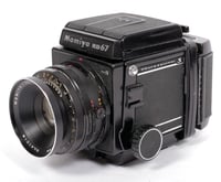 Image 2 of Mamiya RB67 Pro S 6X7 medium format camera + 90mm F3.8 lens + 120 back *TESTED* #2855