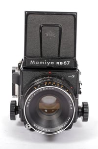 Image 3 of Mamiya RB67 Pro S 6X7 medium format camera + 90mm F3.8 lens + 120 back *TESTED* #2855