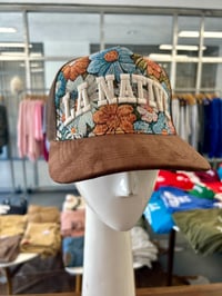 Image 9 of LA NATIVE Floral Net Hat