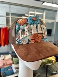 Image 10 of LA NATIVE Floral Net Hat