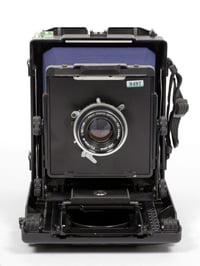 Image 2 of Toyo 45CF 4X5 Ultralight Camera w/ 150mm + 90mm MC Lenses + Holders + FILM #2857