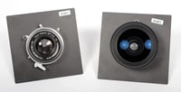 Image 9 of Toyo 45CF 4X5 Ultralight Camera w/ 150mm + 90mm MC Lenses + Holders + FILM #2857