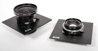 Image 8 of Toyo 45CF 4X5 Ultralight Camera w/ 150mm + 90mm MC Lenses + Holders + FILM #2857