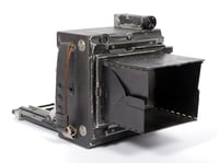 Image 4 of Graflex Speed Graphic 4X5 Camera + Leitz Elmaron 150mm F2.8 lens + holders +film #2862