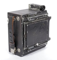 Image 9 of Graflex Speed Graphic 4X5 Camera + Leitz Elmaron 150mm F2.8 lens + holders +film #2862