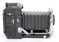Image 8 of Graflex Speed Graphic 4X5 Camera + Leitz Elmaron 150mm F2.8 lens + holders +film #2862