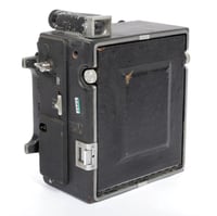 Image 10 of Graflex Speed Graphic 4X5 Camera + Leitz Elmaron 150mm F2.8 lens + holders +film #2862