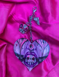 Image 1 of Skullgag bag charm chain