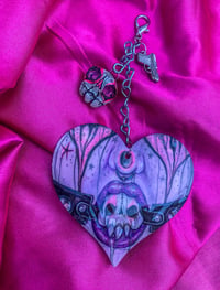 Image 3 of Skullgag bag charm chain