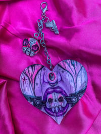 Image 4 of Skullgag bag charm chain