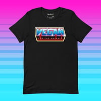 Image 1 of Vegan For the Animals unisex t-shirt
