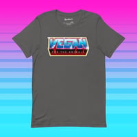 Image 3 of Vegan For the Animals unisex t-shirt