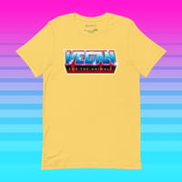 Image 5 of Vegan For the Animals unisex t-shirt