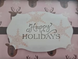 Image of Happy Holidays "Deer"