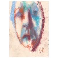 Image 1 of Fable - Sketchbook Drawing in Soft Pastels on Paper 