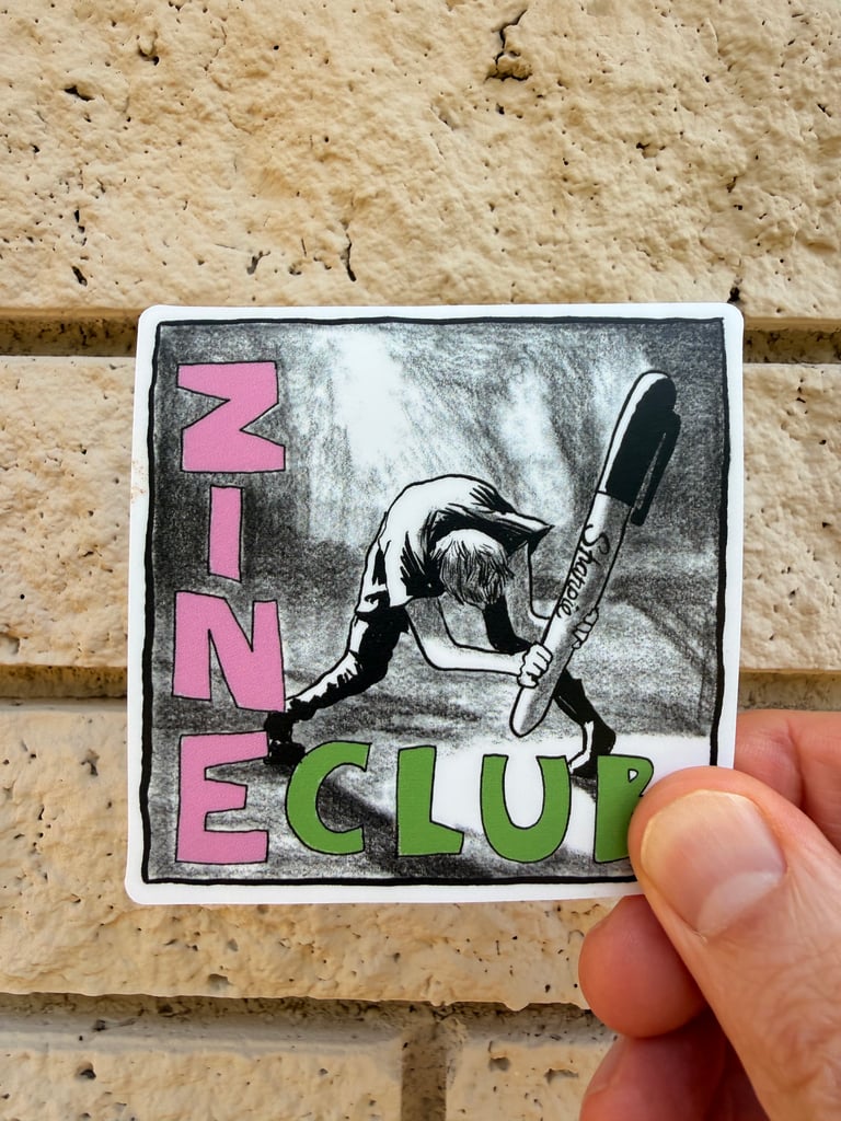 Zine Club Sticker