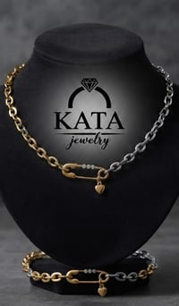 Two Tone Safety Pin Set