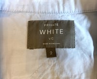Image 3 of Private White VC open collar shirt, made in England, size 2 (S)