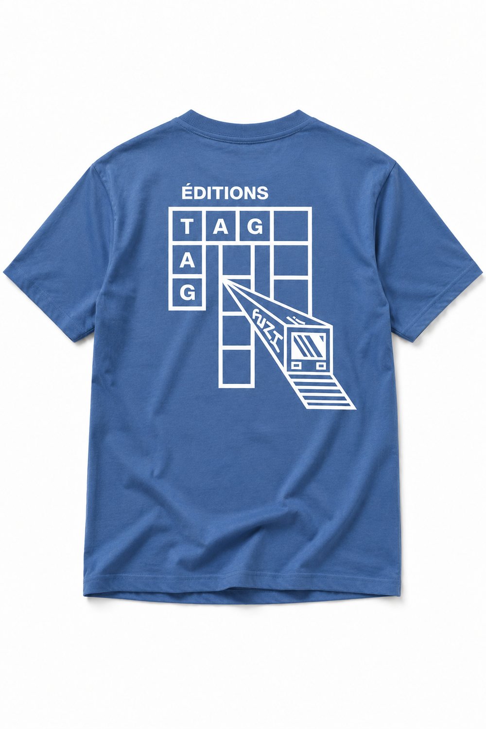 TSHIRT ( blue ):  TAG EDITIONS 