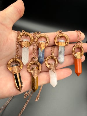 Copper Electroformed Pendants
