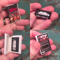 Custom Miniature 1/6 Scale VHS tape and case
