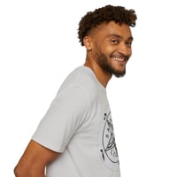 Image 2 of Stanislas de Guaita. - La Clef de la Magie Noire - (1897) Unisex Softstyle T-Shirt