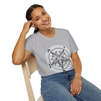 Image 3 of Stanislas de Guaita. - La Clef de la Magie Noire - (1897) Unisex Softstyle T-Shirt