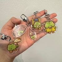 Image 2 of It's Raining Cats and Frogs! | Froggy Mini Keychain Blind Bag 2