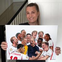 Image 1 of Original England 2026 World Cup drawing