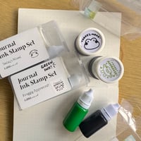Image 1 of Self-Inking Stamp Set
