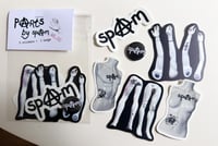 Image 1 of PARTS by spAm - Stickers & Badge Pack