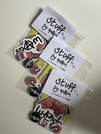 Image 1 of STUFF by spAm - Stickers & Badge Pack