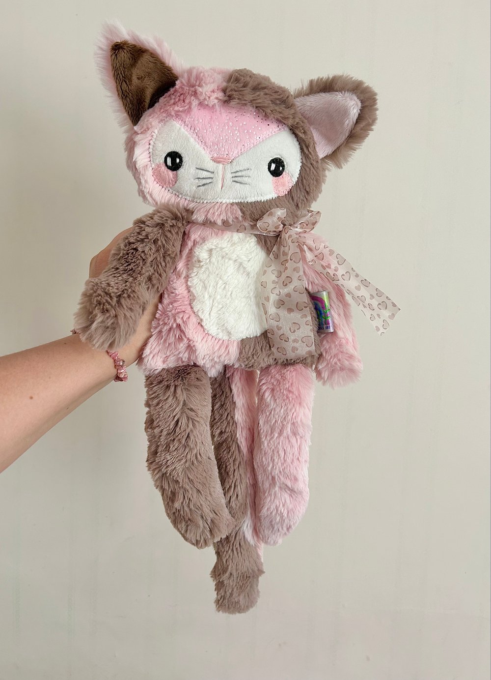 Image of OOAK Neapolitan Cat Plushie (20 inches)