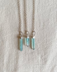Image 1 of Collar Turmalina Azul 