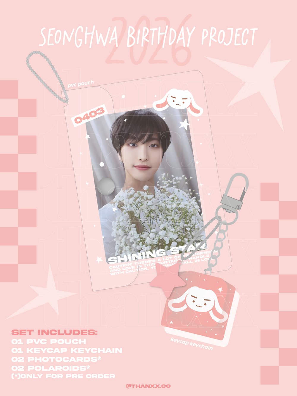 Image of Pre order | SEONGHWA BIRTHDAY PROJECT 2026