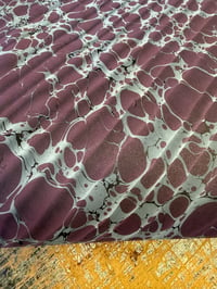 Image 3 of One-of-a-kind hand marbled paper  - 'Ciarán'