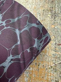 Image 4 of One-of-a-kind hand marbled paper  - 'Ciarán'
