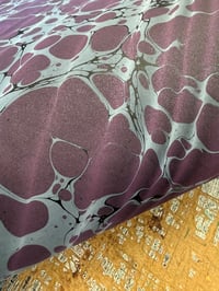 Image 6 of One-of-a-kind hand marbled paper  - 'Ciarán'