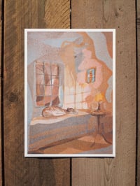 Image 2 of Bedroom Dweller A4 Risograph Print