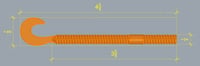 Image 6 of 4 1/2 inch finesse worm ( 10 Cavity ) Aluminum Soft Plastic Bait Mold