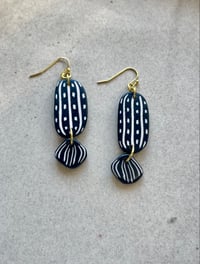 Image 1 of Polymer Clay Earrings - Pretty Pickled