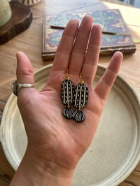 Image 2 of Polymer Clay Earrings - Pretty Pickled