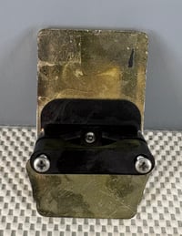 Image 3 of Vintage (1980s) British Beer Pump Clamp & Badge - Charles Wells Bombardier Premium Bitter