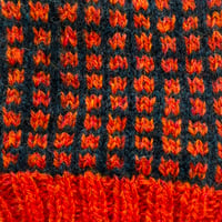 Image 4 of Hand Knitted Black Isle Wrist Warmers in Scottish Wool