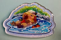 Image 1 of Chill Capybara Acrylic Magnet