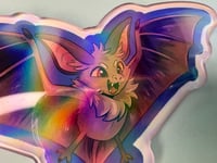 Image 1 of Bat Acrylic Magnet