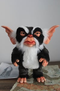 PREORDER George Mogwai Art Doll | Handmade Poseable Collectible | Premium Faux Fur | Resin Parts