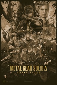 METAL GEAR SOLID Δ: SNAKE EATER 24x36" Screen-Print Variant - Artist Proof