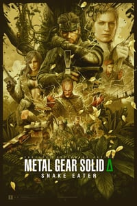 METAL GEAR SOLID Δ: SNAKE EATER 24x36" Screen-Print Master - Artist Proof